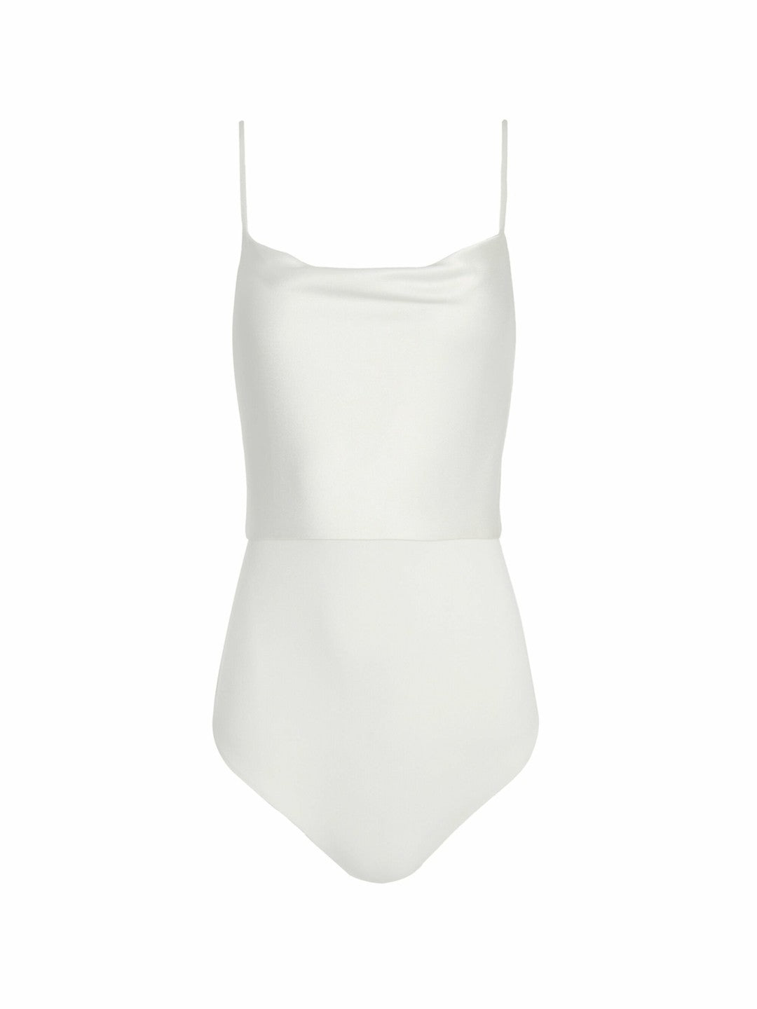 Harmon Bodysuit In Off White - Alice + Olivia Women