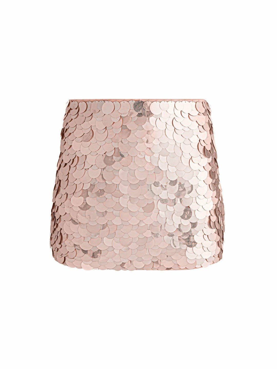 Rubi Paillette Micro Skirt In Pearl Blush - Alice + Olivia Women