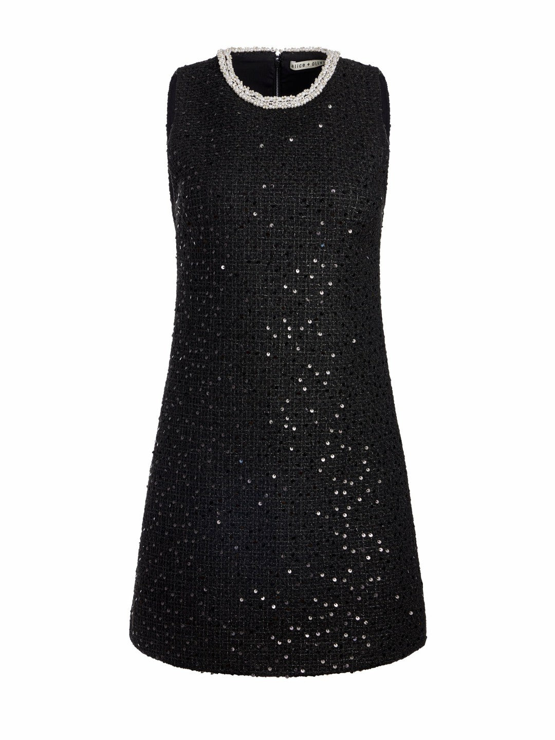 Coley Mini Dress In Black - Alice + Olivia Women