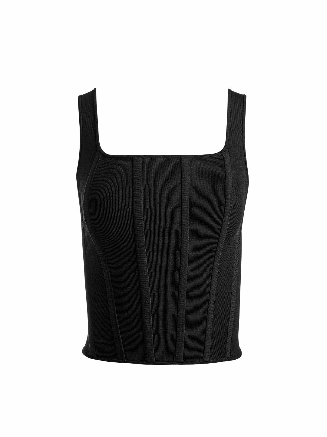 Sariah Corset Tank In Black - Alice + Olivia Women