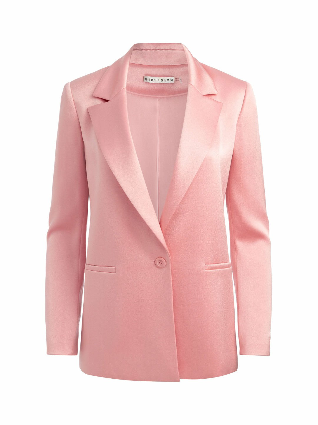 Denny Boyfriend Blazer In Dusty Rose - Alice + Olivia Women