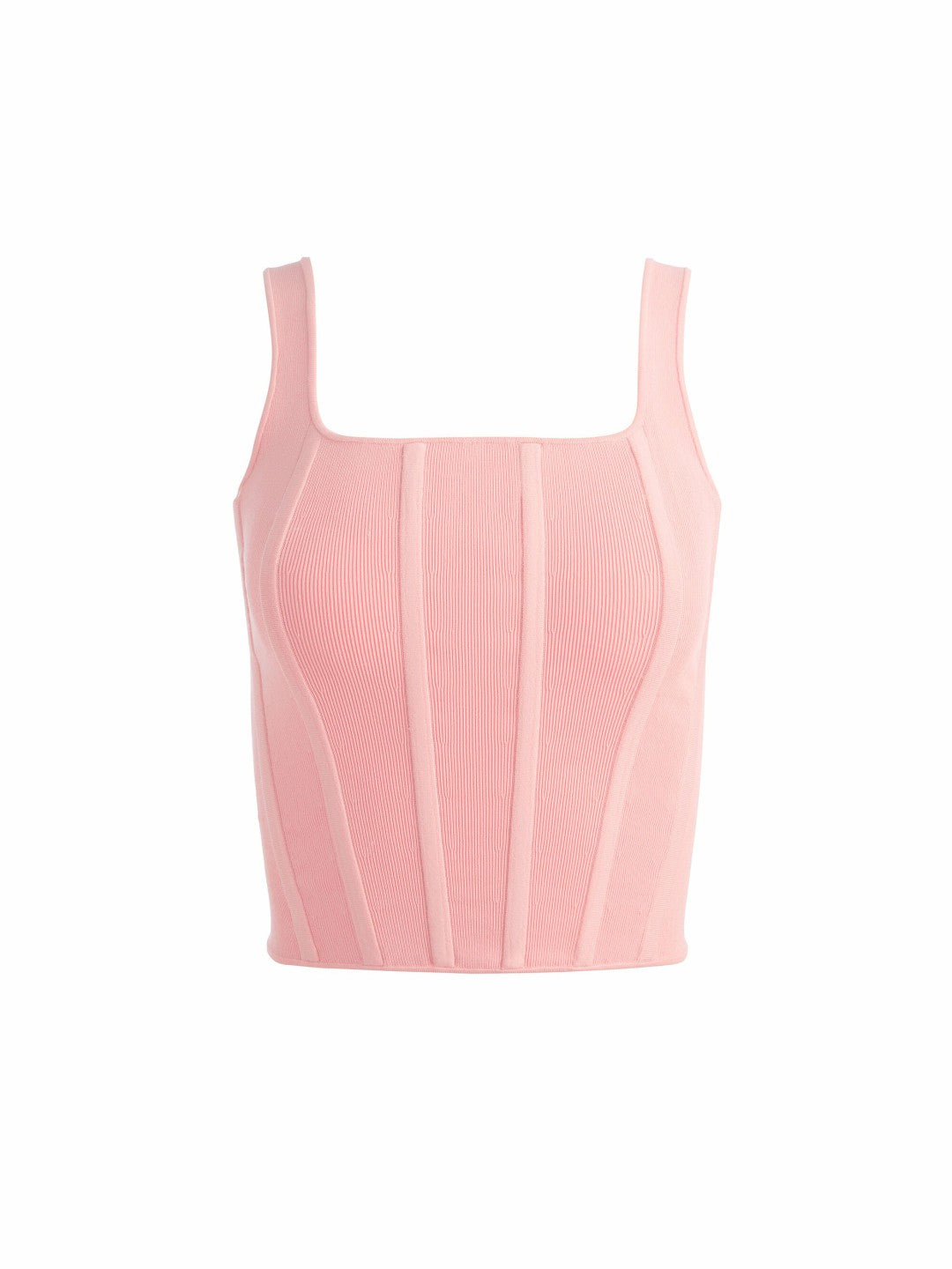 Sariah Corset Tank In Dusty Rose - Alice + Olivia Women