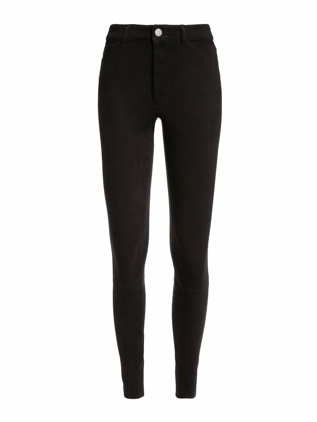 Mikah Suede Pant In Black - Alice + Olivia Women