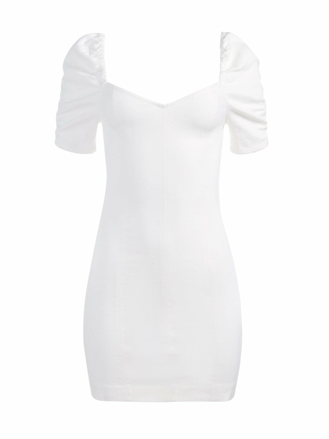 Mimi Denim Mini Dress In Vintage Sugar - Alice + Olivia Women