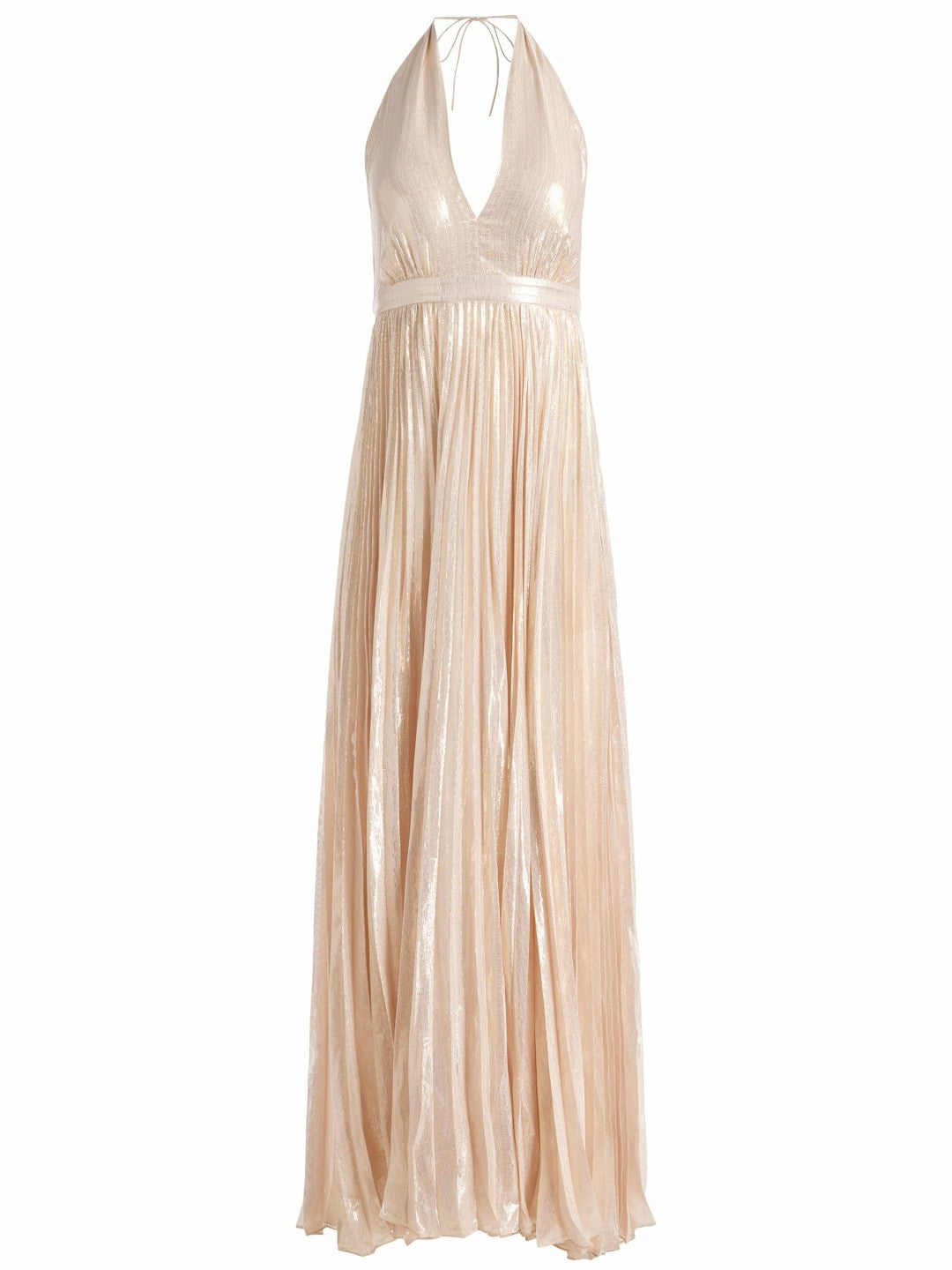 Camila Maxi Gown In Pearl Blush - Alice + Olivia Women