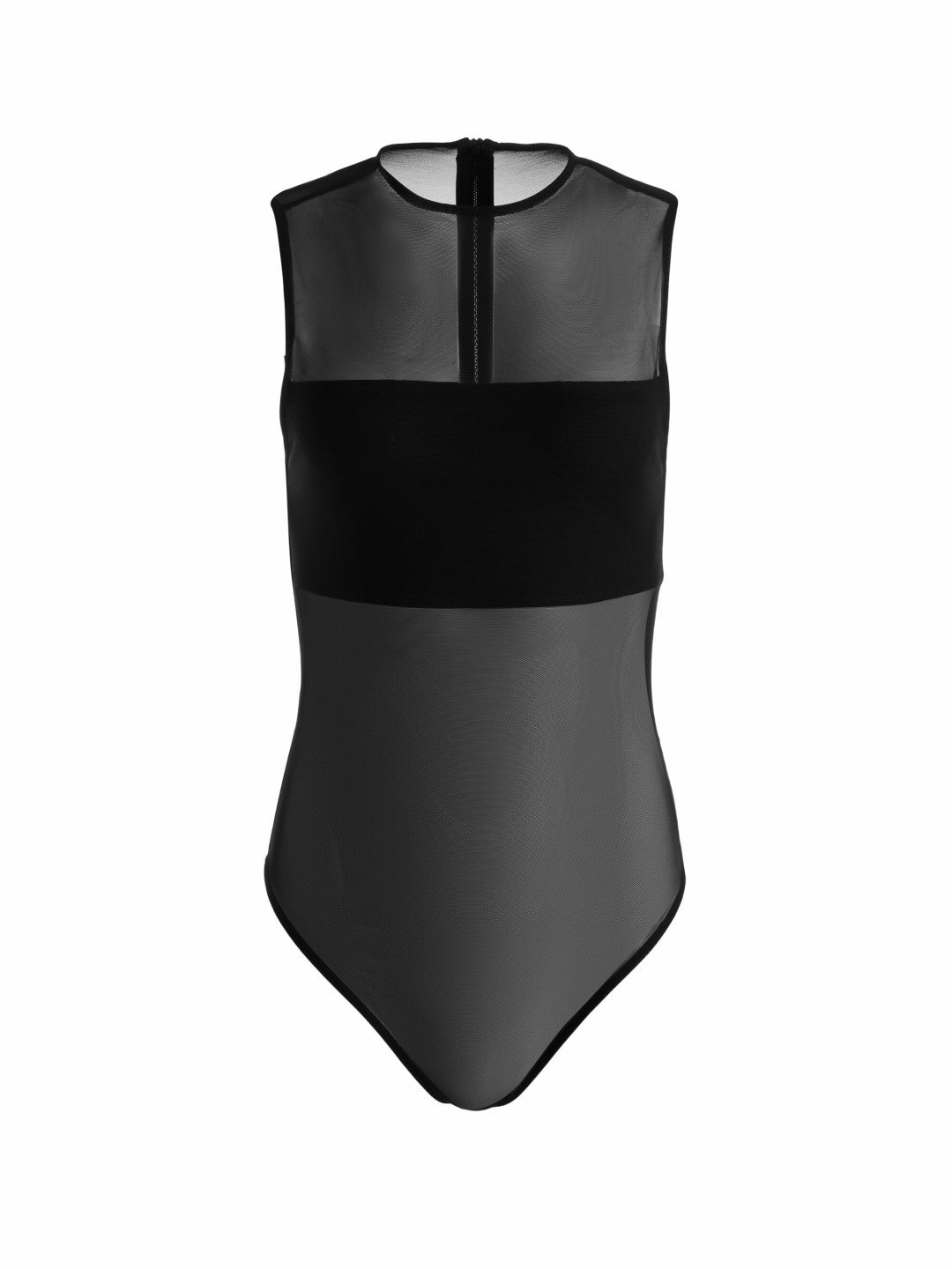 Bandeau Sleeveless Bodysuit In Black - Alice + Olivia Women