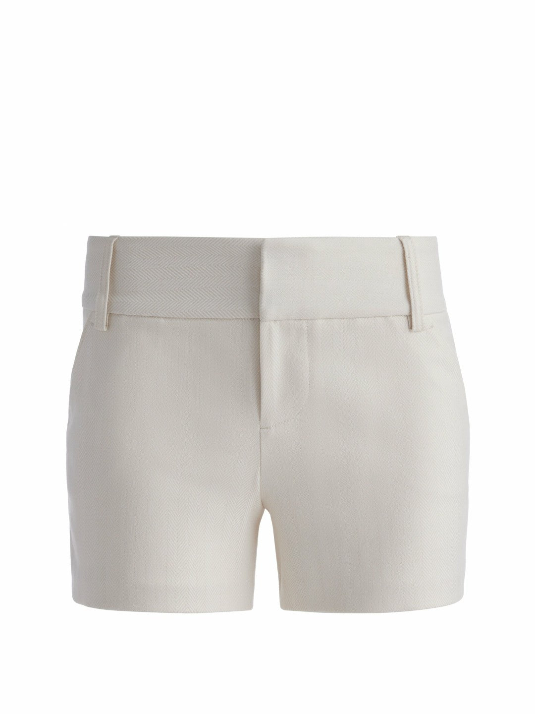 Cady Short In Chino/off White - Alice + Olivia Women