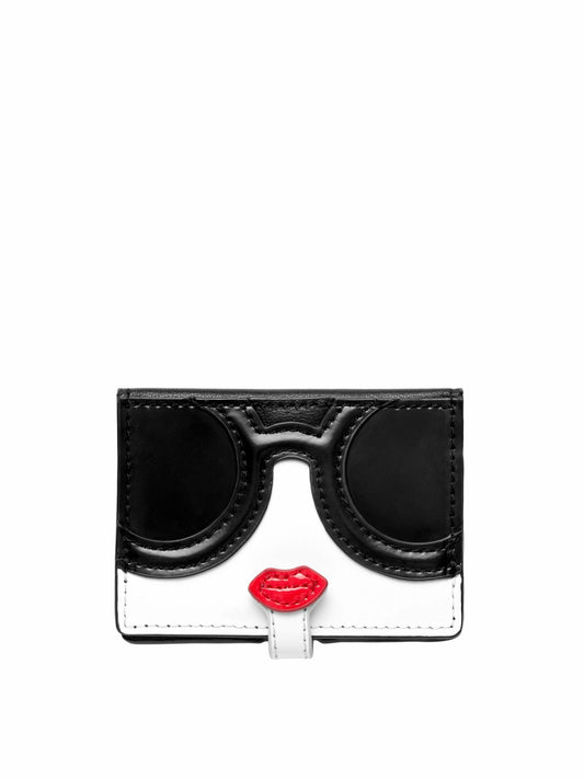 Staceface Card Case In Stace Face - Alice + Olivia Women