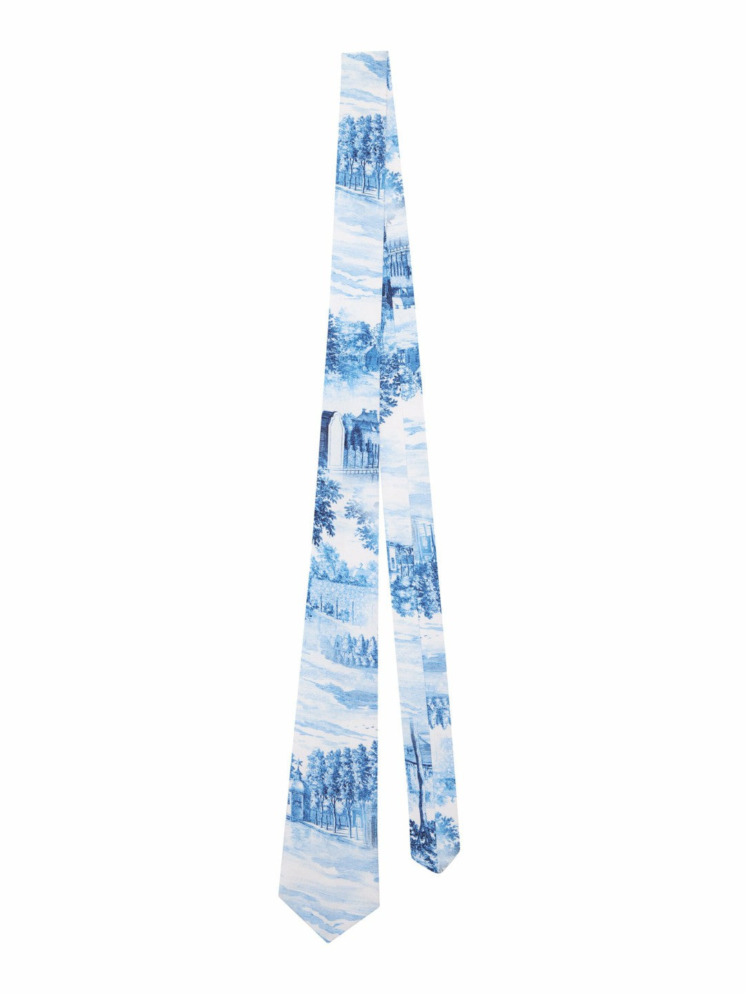 Willa Silk Tie In Chateau - Alice + Olivia Women