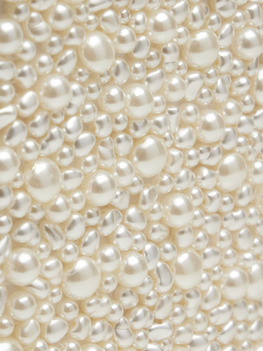 Kayla Embellished Clutch In Off White - Alice + Olivia Women