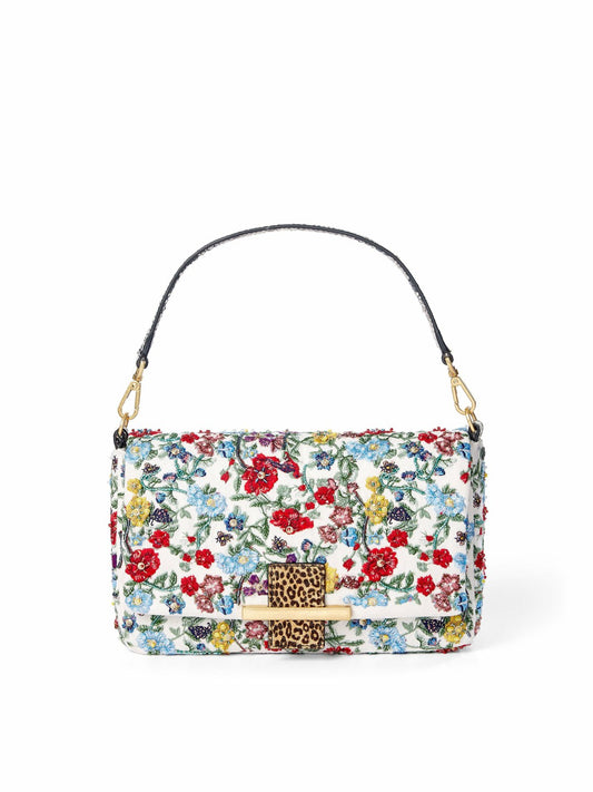 Alicia Shoulder Bag In Dollhouse - Alice + Olivia Women