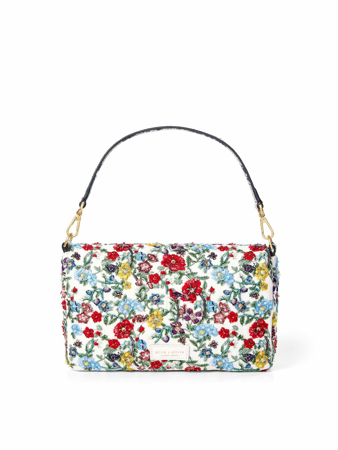 Alicia Shoulder Bag In Dollhouse - Alice + Olivia Women
