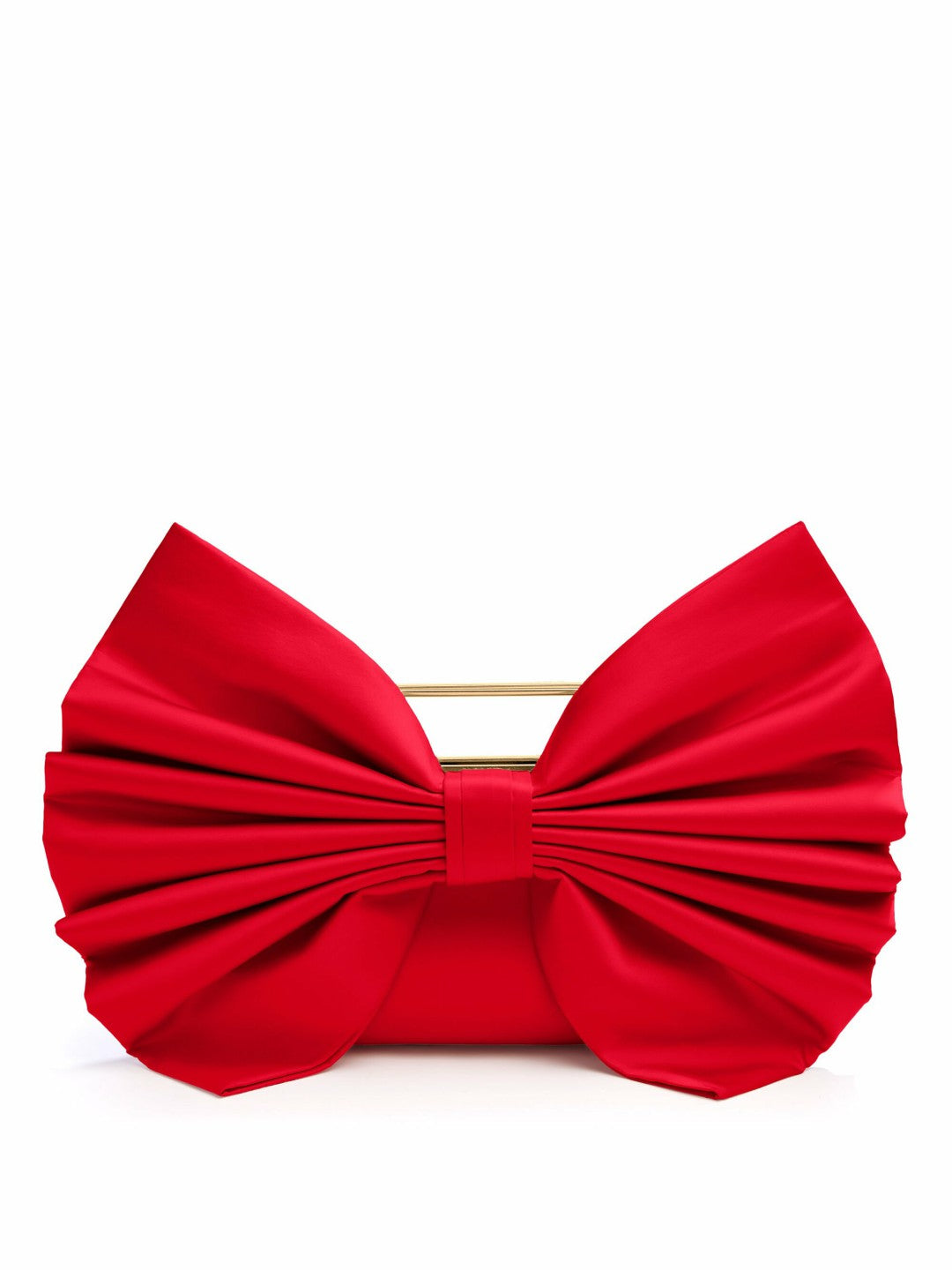 Semira Bow Bag In Bright Ruby - Alice + Olivia Women