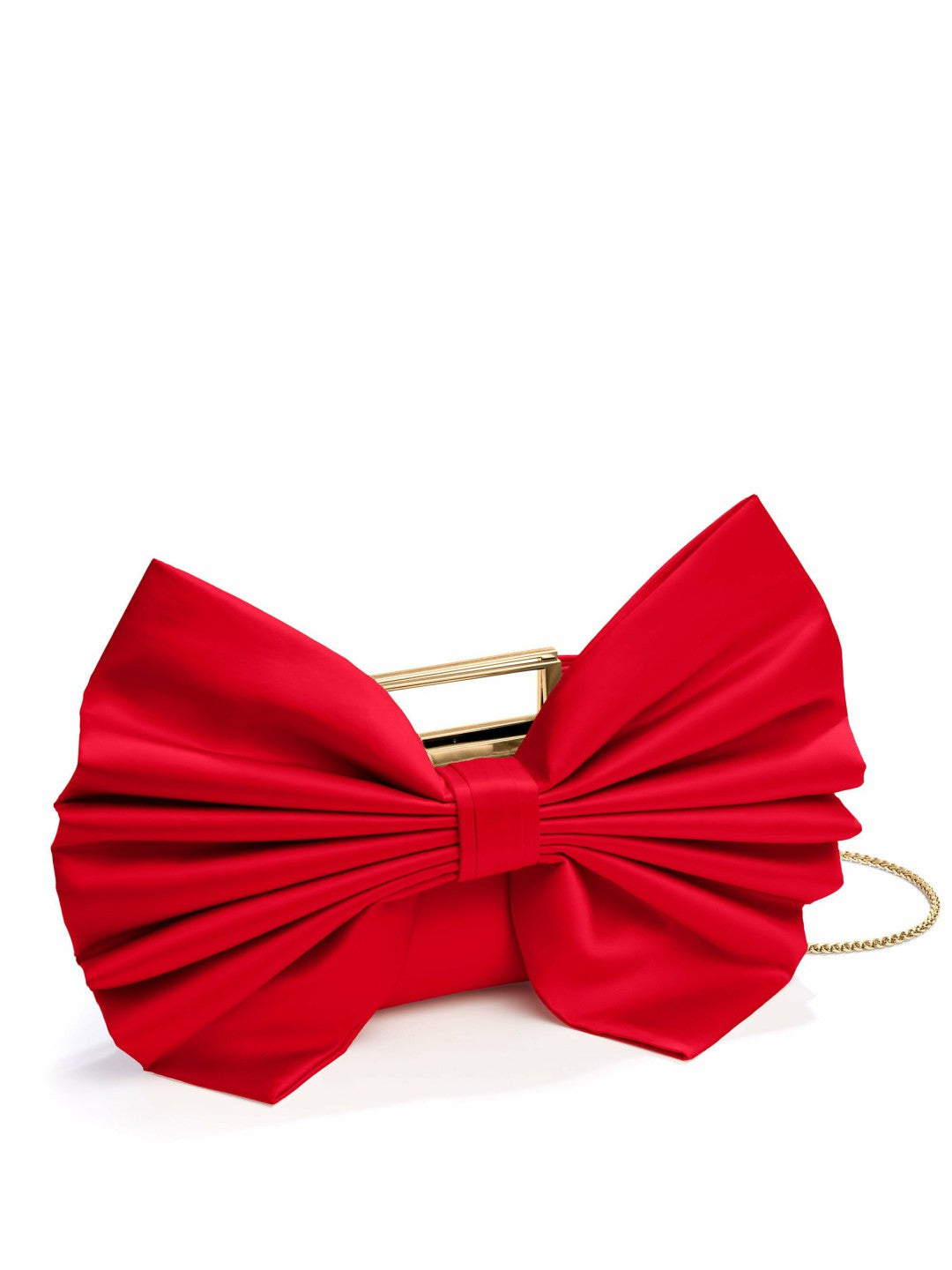 Semira Bow Bag In Bright Ruby - Alice + Olivia Women
