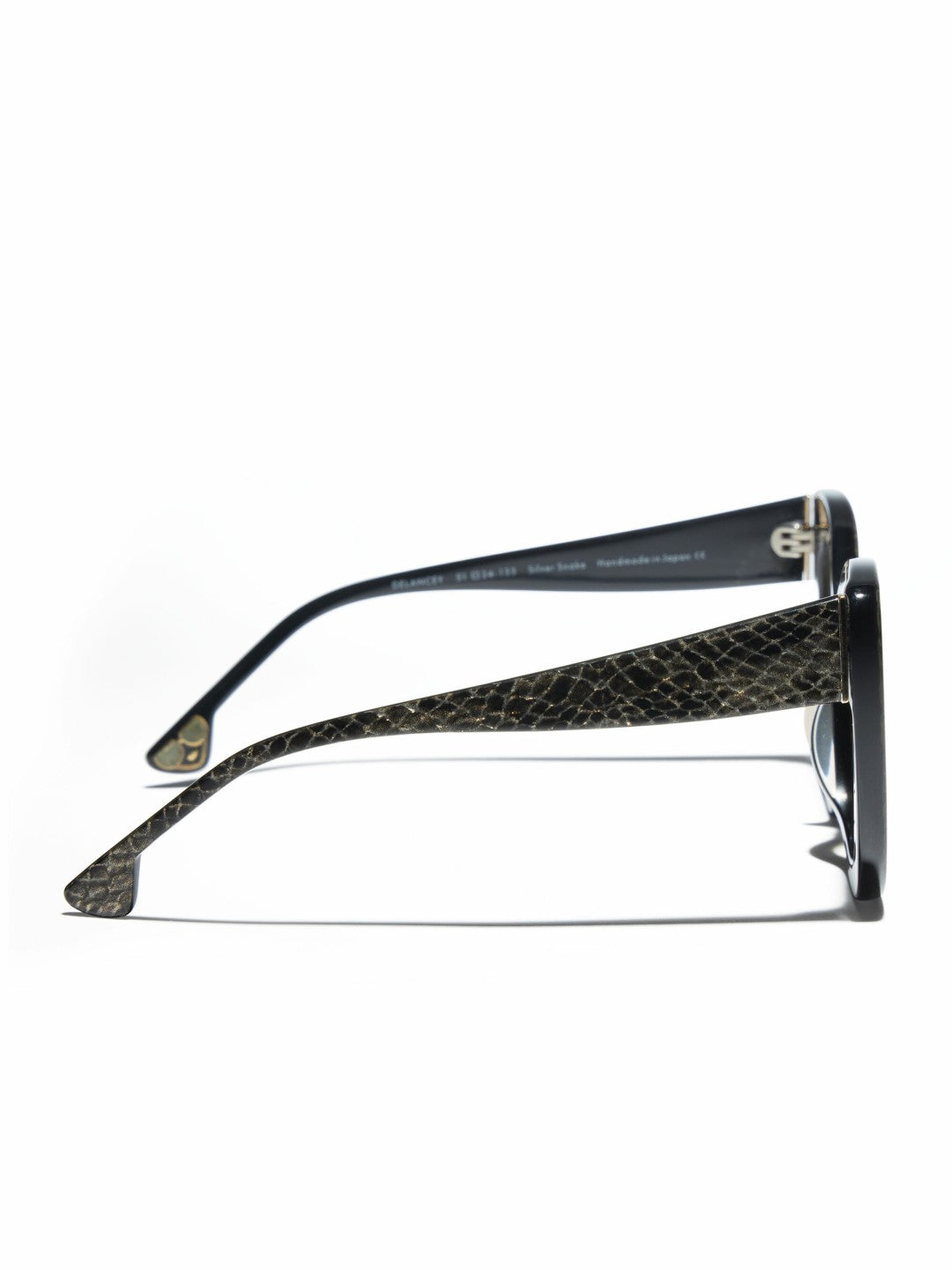Delancey Sunglasses In Silver Snake - Alice + Olivia Women