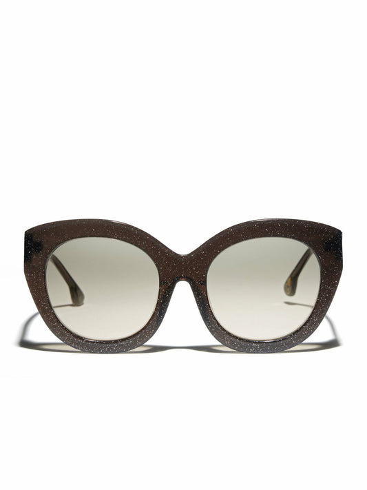 Walker Sunglasses In Black/glitter - Alice + Olivia Women