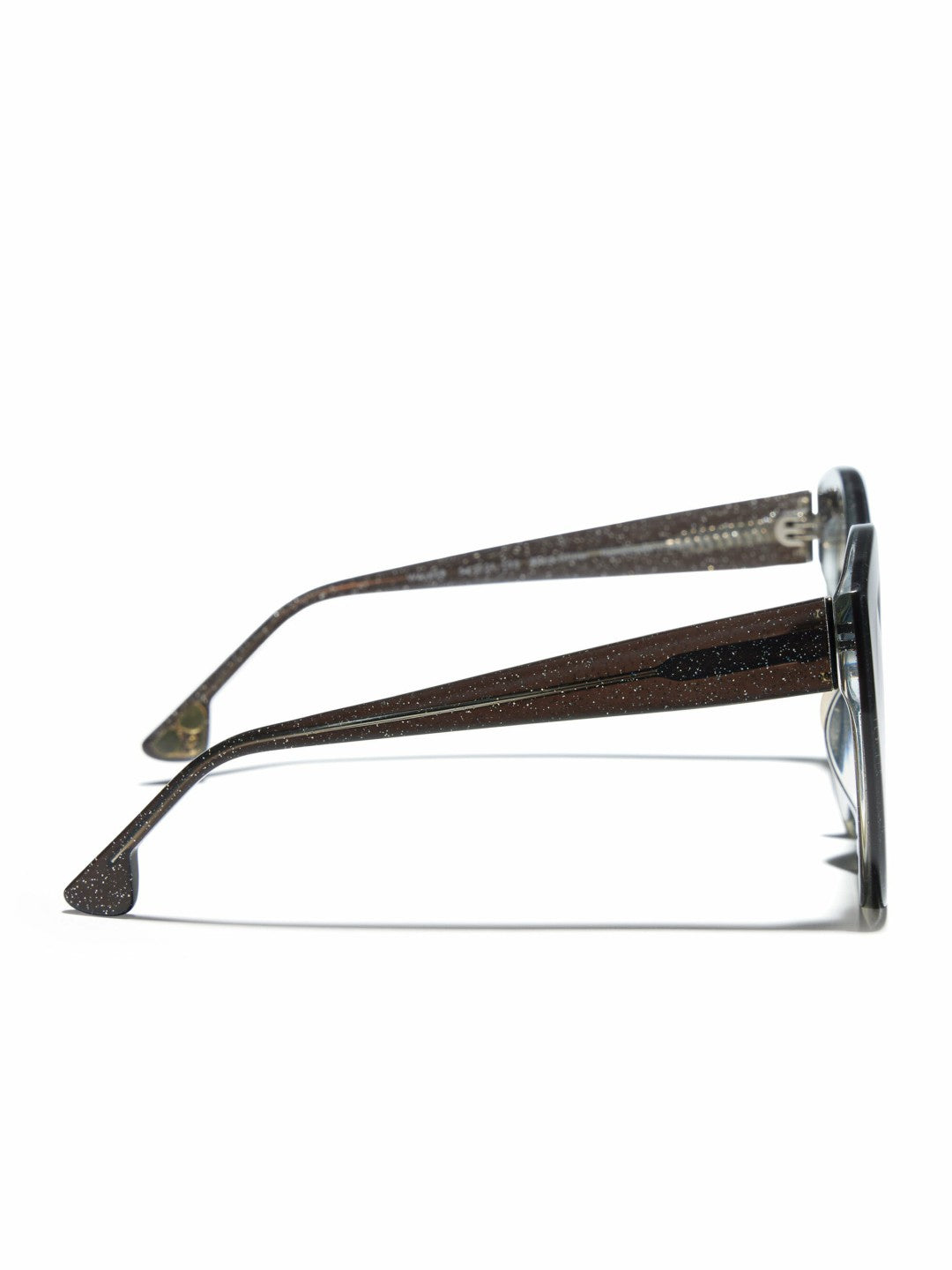 Walker Sunglasses In Black/glitter - Alice + Olivia Women