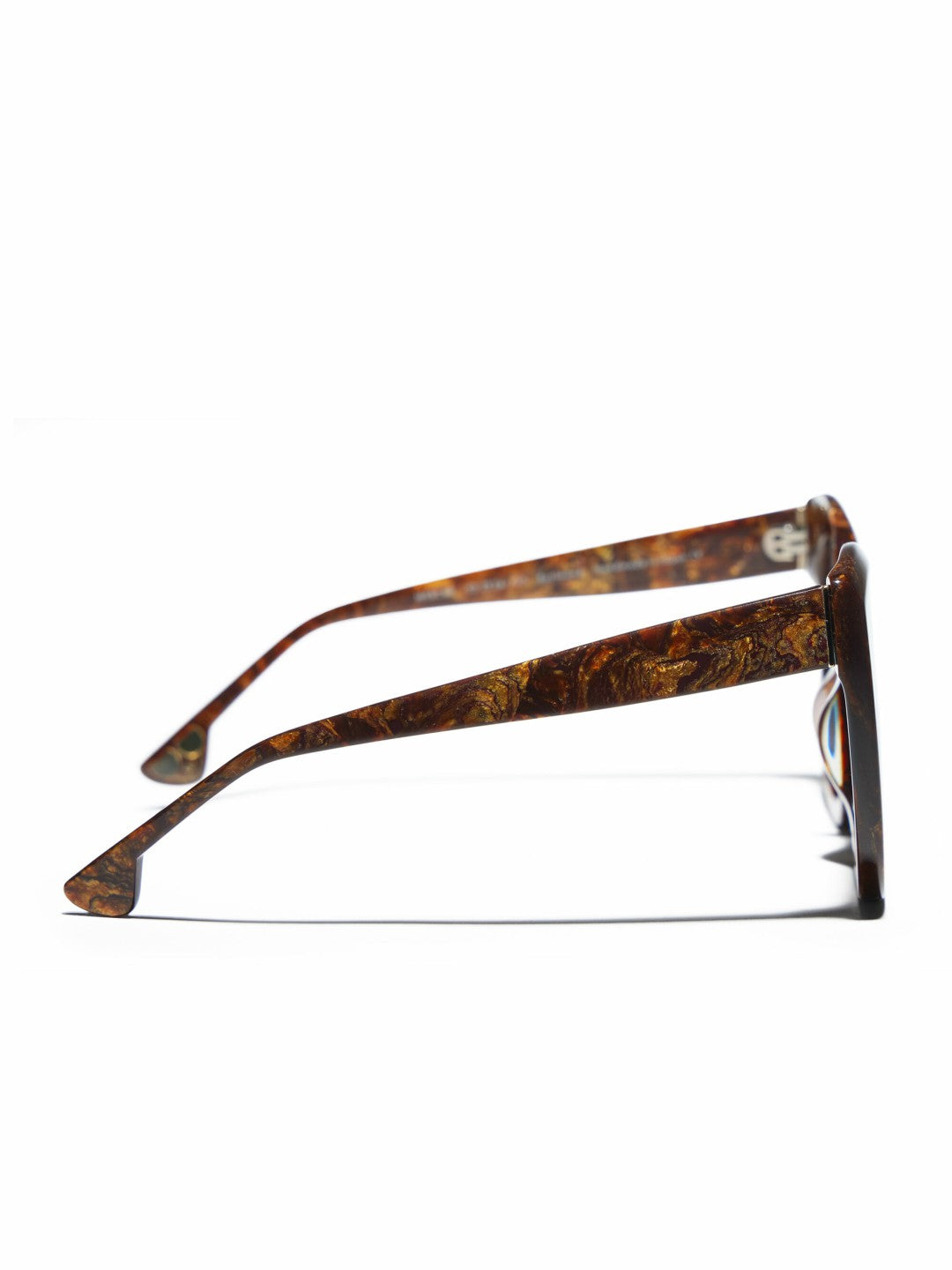 Mercer Sunglasses In Burlwood - Alice + Olivia Women