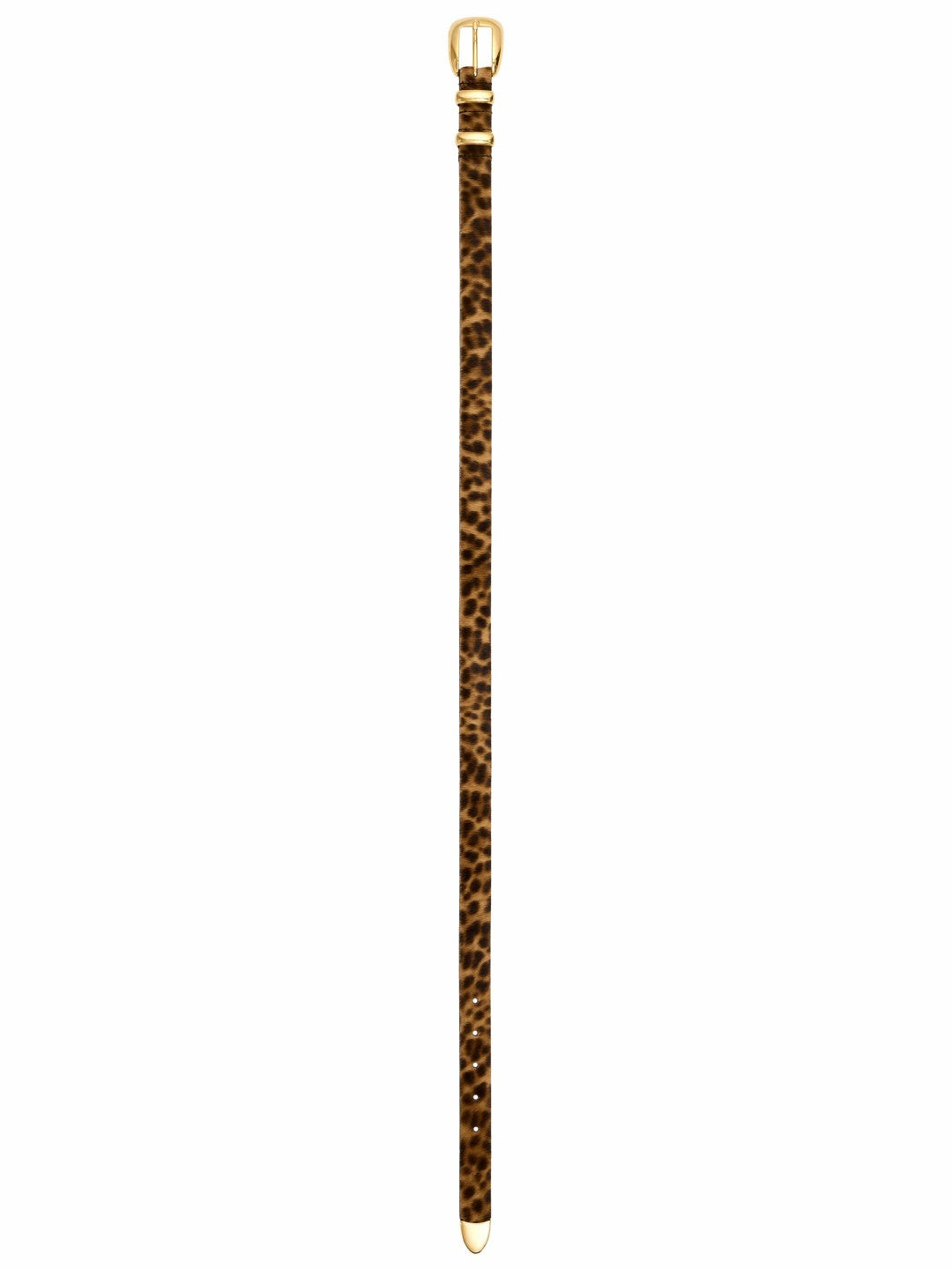 Hayden Buckle Belt In Leopard - Alice + Olivia Women