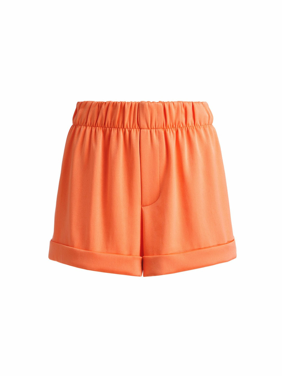 Richie Cuffed Low Rise Boxer Short In Coral - Alice + Olivia Women