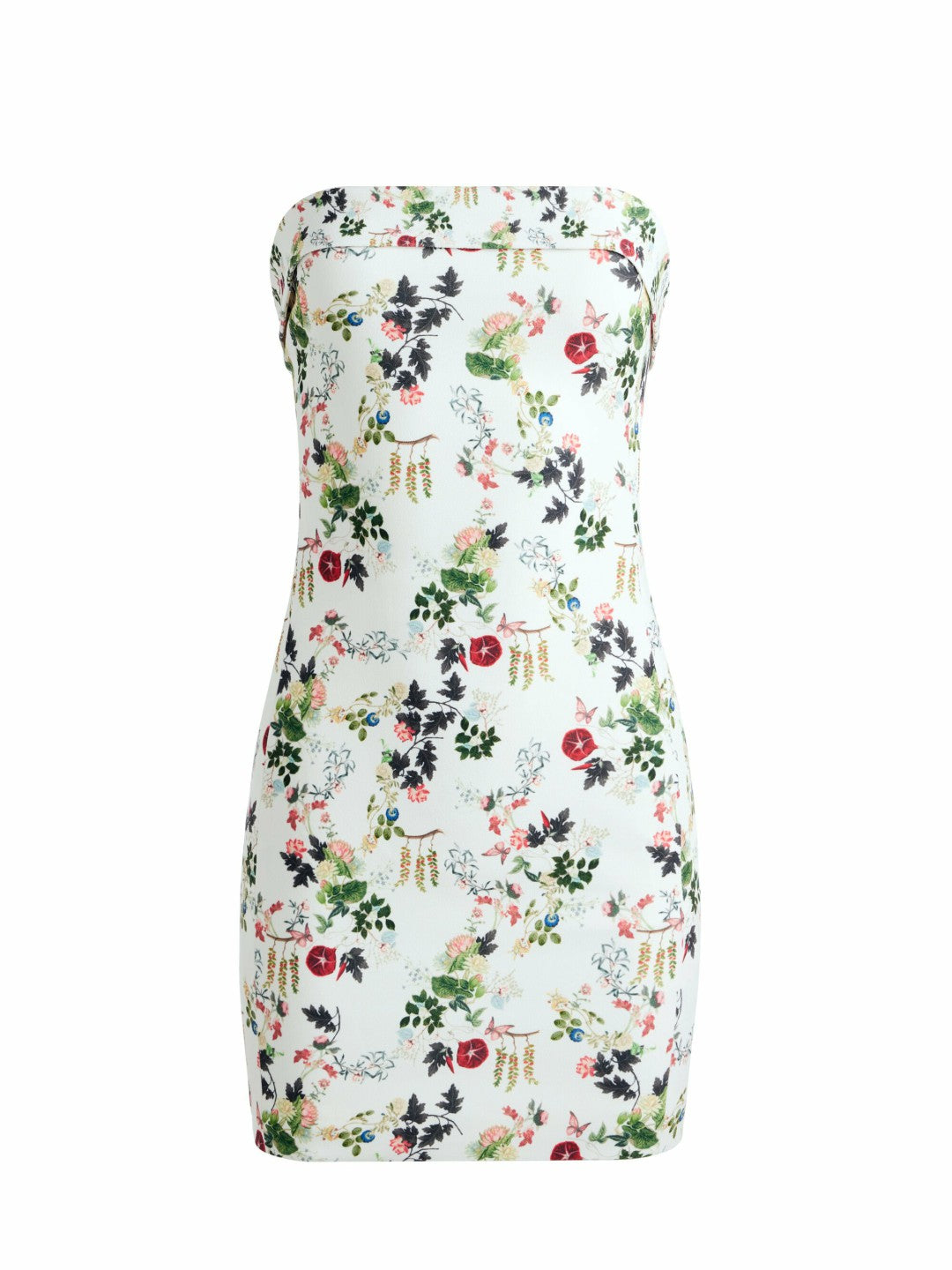 Kelly Square Bust Mini Dress In Blush Kiss Vanilla - Alice + Olivia Women