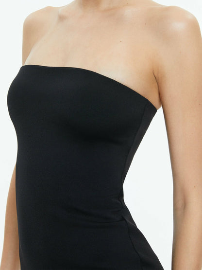 Leia Strapless Mini Dress In Black - Alice + Olivia Women