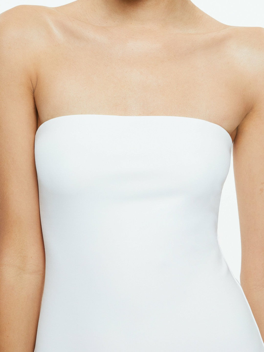 Leia Strapless Mini Dress In Off White - Alice + Olivia Women