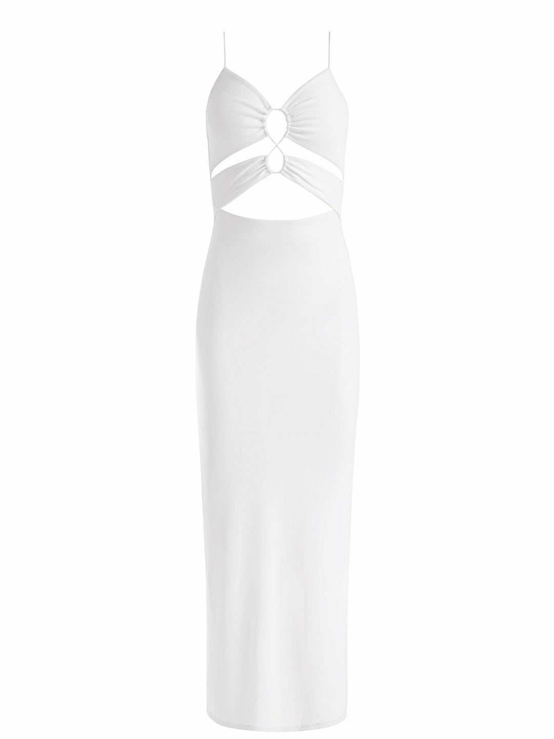 Salem Strappy Maxi Dress In Off White - Alice + Olivia Women