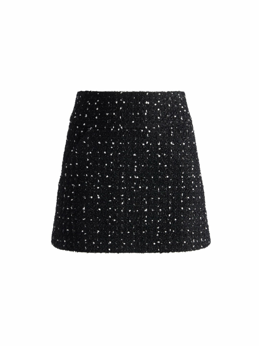 Donald Mini Skirt In Black/white - Alice + Olivia Women