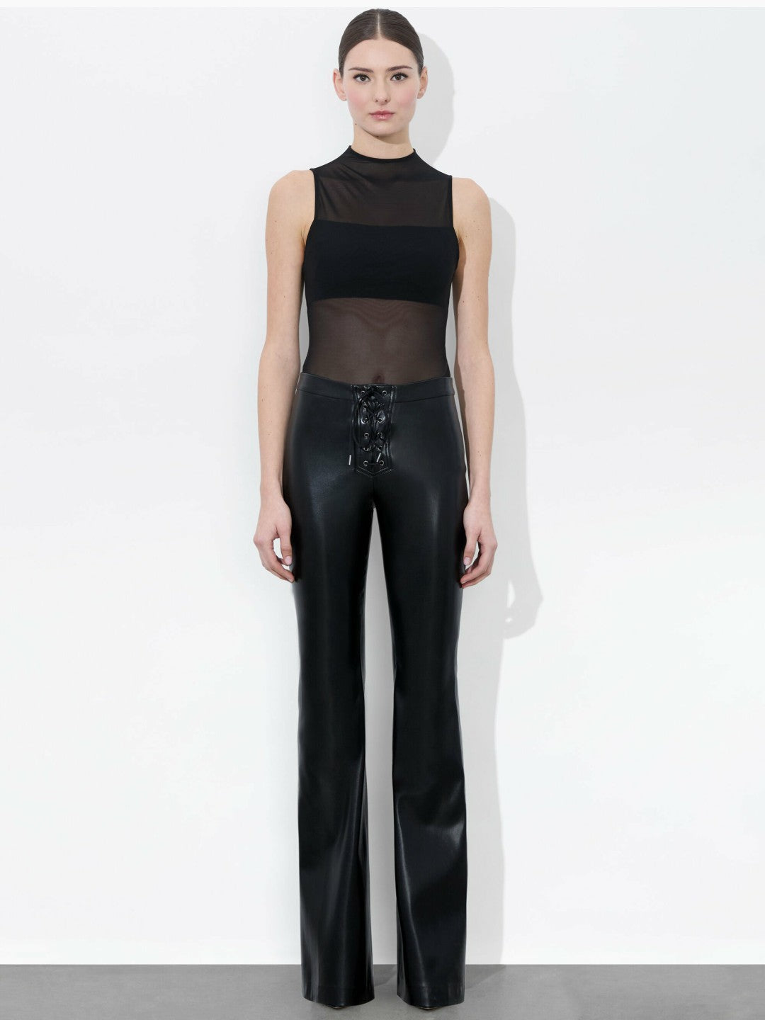 Ravyn Vegan Pant In Black - Alice + Olivia Women