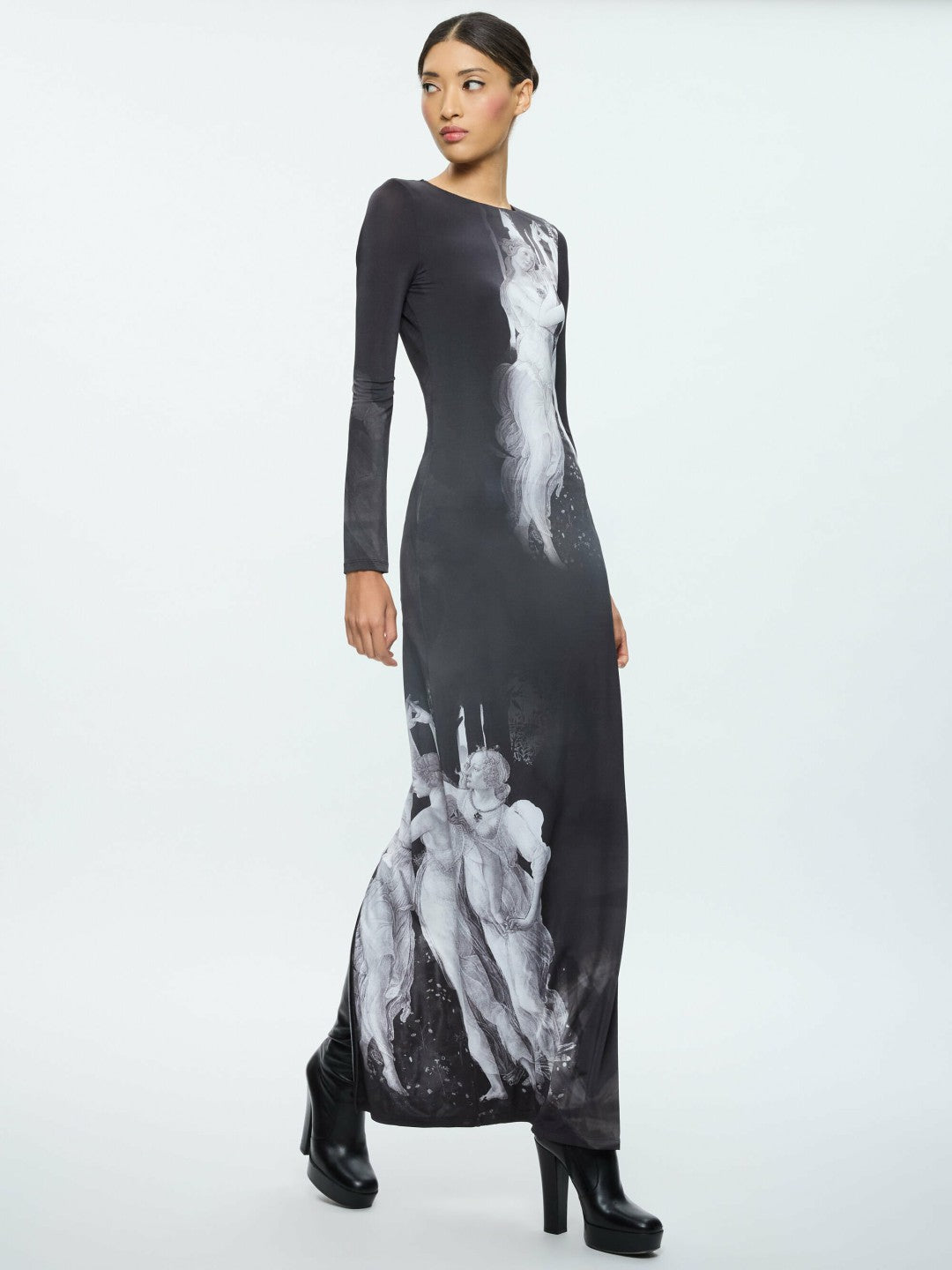 Delora Maxi Dress In Renaissance Fresco - Alice + Olivia Women