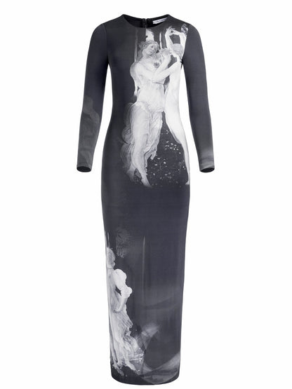 Delora Maxi Dress In Renaissance Fresco - Alice + Olivia Women