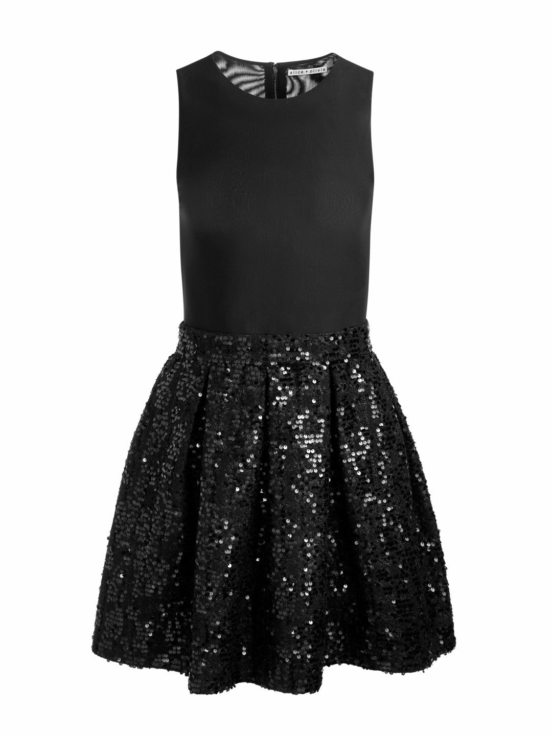 Chara Mini Dress In Black - Alice + Olivia Women