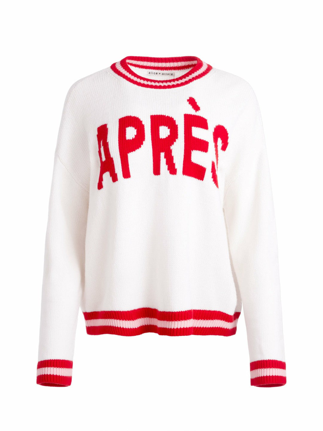 Ogden Pullover In Ecru Multi - Alice + Olivia Women
