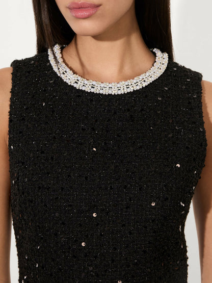 Coley Mini Dress In Black - Alice + Olivia Women