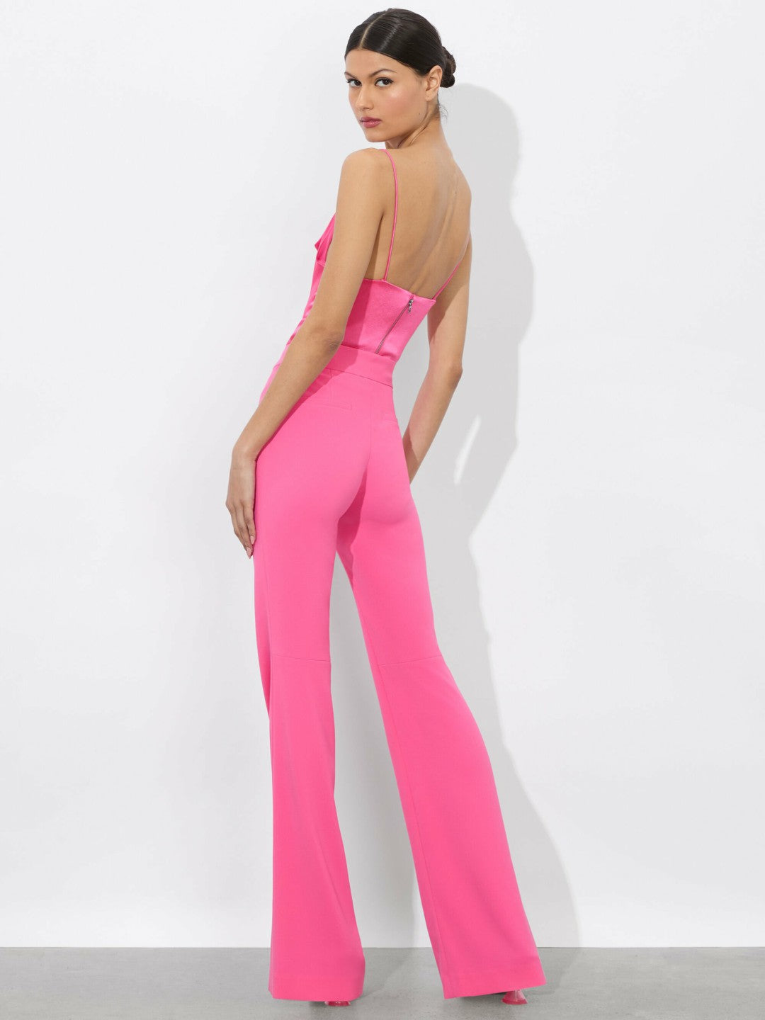 Harmon Bodysuit In Wild Pink - Alice + Olivia Women