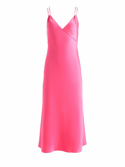 Kiro Slip Dress In Wild Pink - Alice + Olivia Women