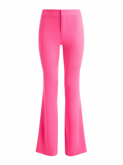 Livi Pant In Wild Pink - Alice + Olivia Women