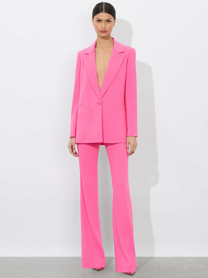Denny Boyfriend Blazer In Wild Pink - Alice + Olivia Women