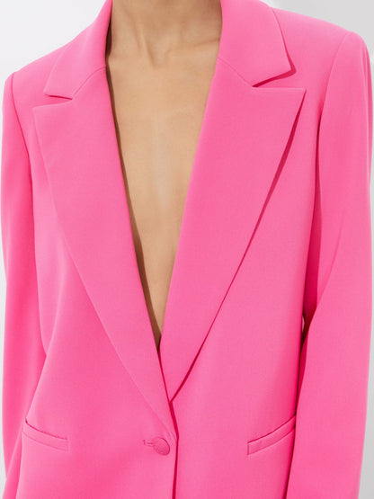 Denny Boyfriend Blazer In Wild Pink - Alice + Olivia Women