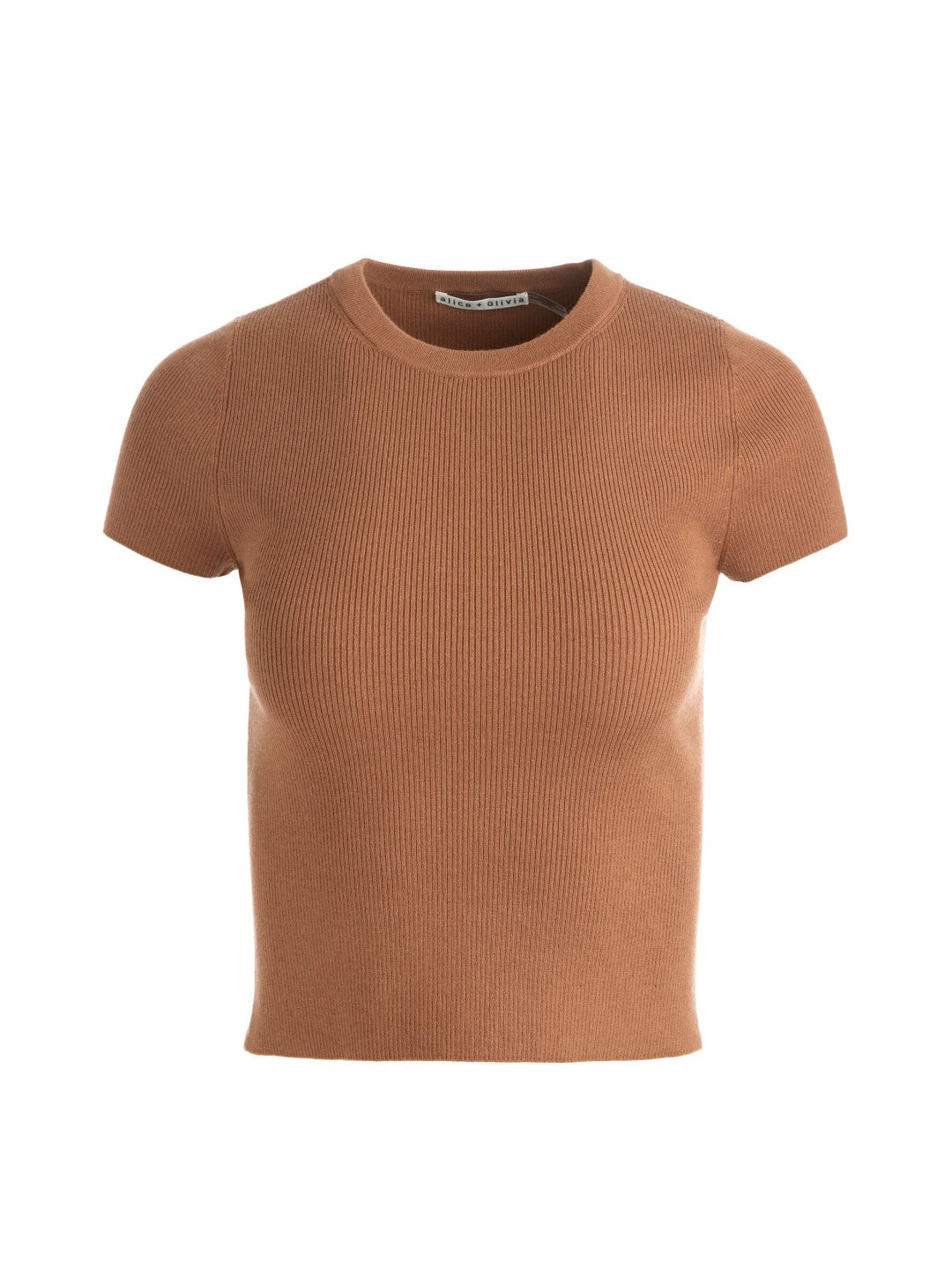 Ciara Pullover In Camel - Alice + Olivia Women