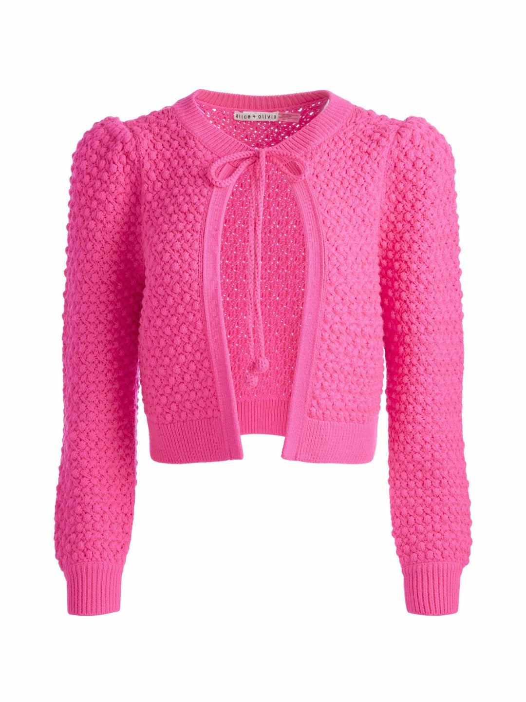 Kitty Cardigan In Wild Pink - Alice + Olivia Women