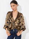Spring Paisley Black