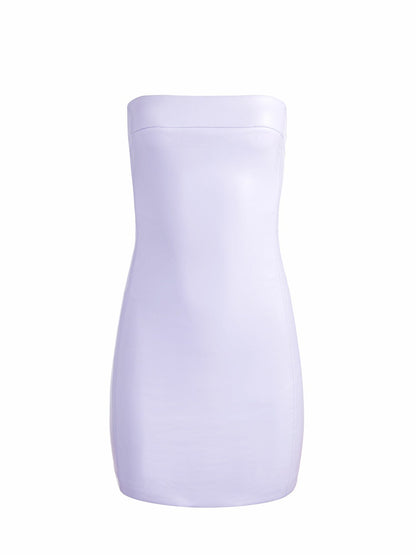 Kelly Vegan Mini Dress In Lilac - Alice + Olivia Women