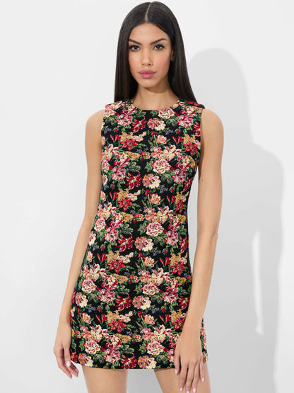 Coley Mini Dress In Multi - Alice + Olivia Women