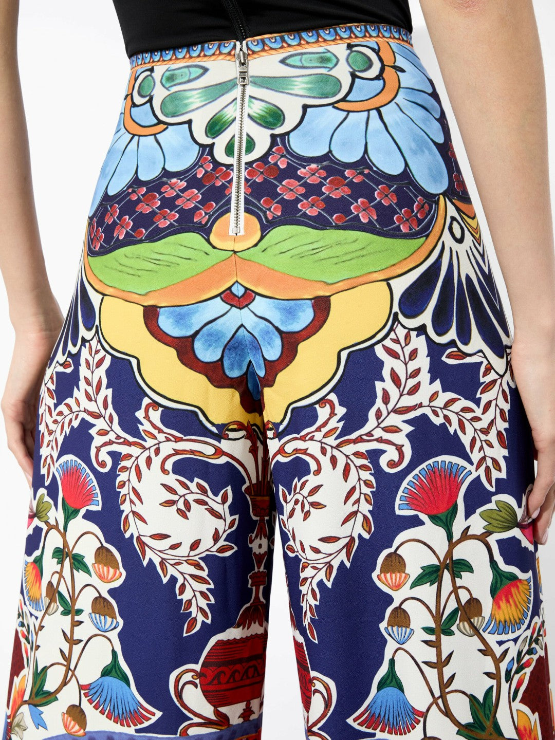 Athena Wide Leg Pant In On The Road - Alice + Olivia Women