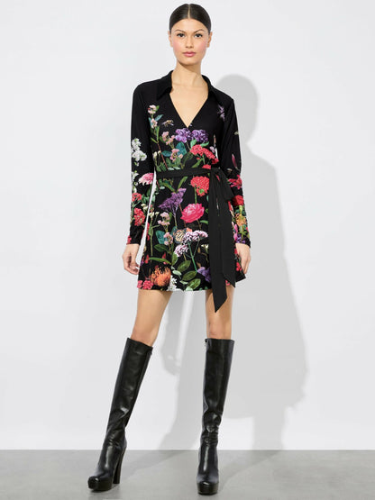 Millicent Mini Dress In Secret Garden - Alice + Olivia Women