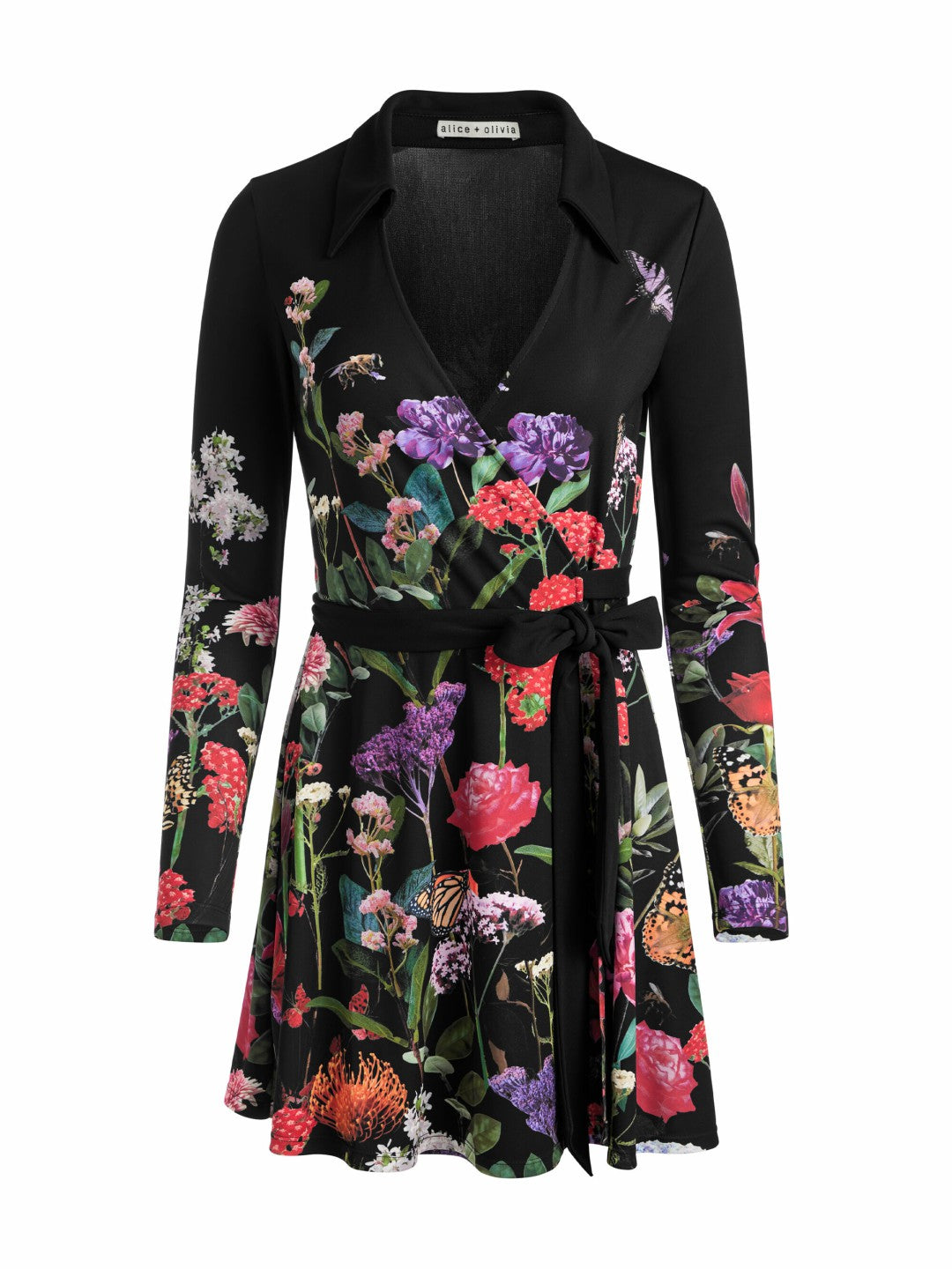 Millicent Mini Dress In Secret Garden - Alice + Olivia Women
