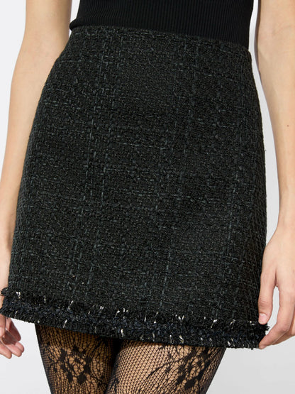 Riley Mini Skirt In Black - Alice + Olivia Women