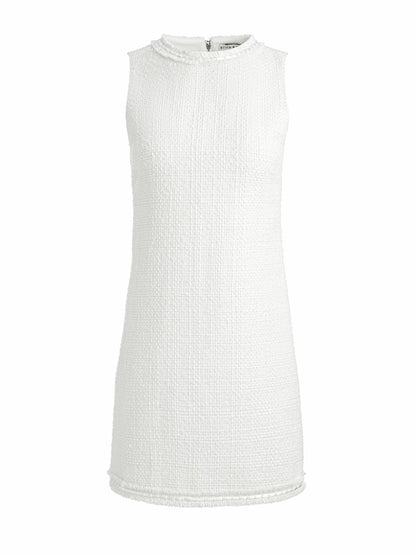 Coley Mini Dress In Off White/oatmeal - Alice + Olivia Women